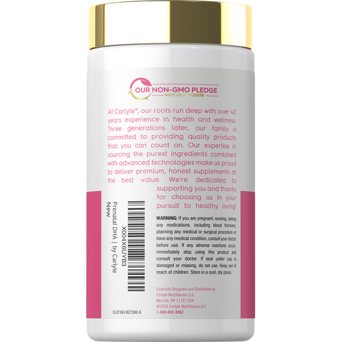 View 3 Prenatal DHA Vitamin | 180 Softgels