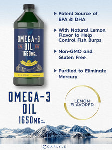 Omega 3 | 16 oz (Pack of 2)