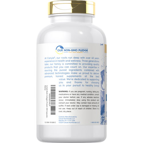 View 3 Proteína de Colágeno Múltiple | 300 Cápsulas