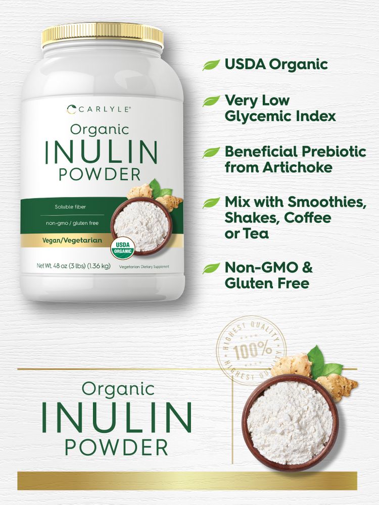 Organic Inulin Powder | 48oz