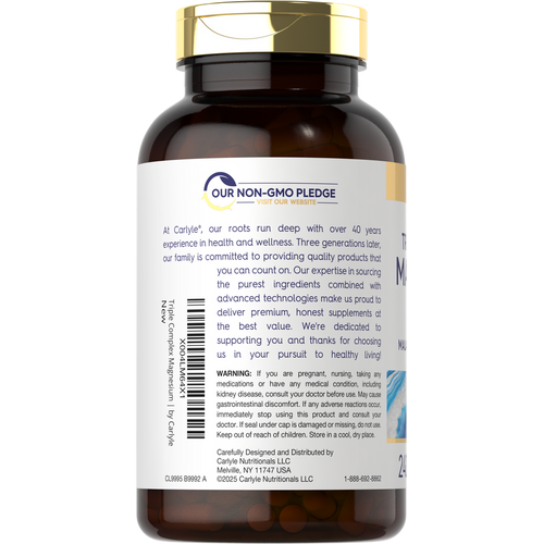 View 3 Triple Magnesium Complex 400mg | 240 Capsules