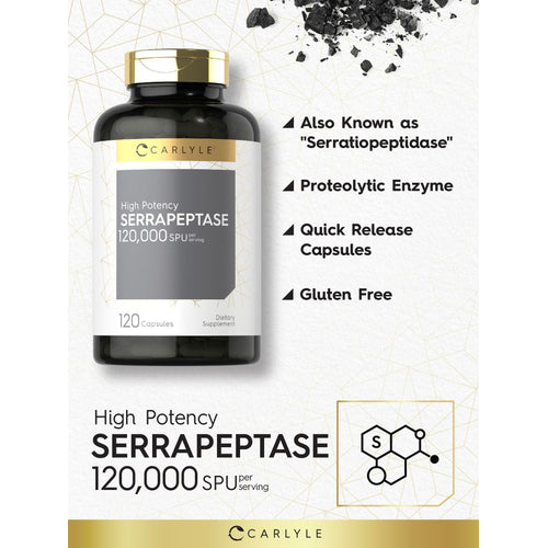 View 3 Serrapeptasi 120000IU per dose | 120 Capsule