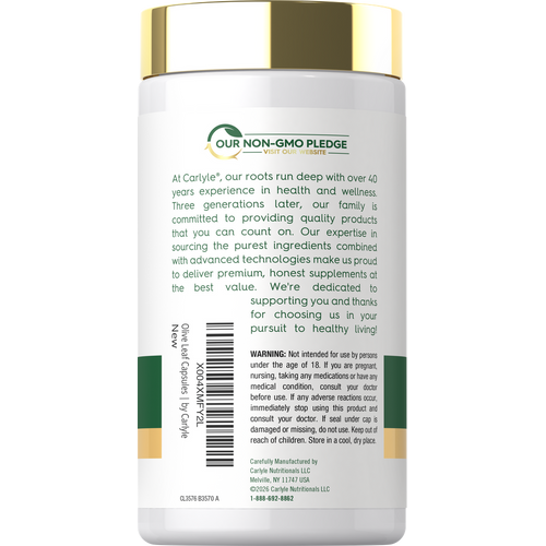 View 3 Olive Leaf Extract Capsules | 70 Count