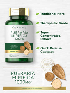 Pueraria Mirifica 1000mg | 120 Capsules