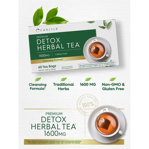View 3 Desintoxicación Herbal | 60 Bolsitas de Té