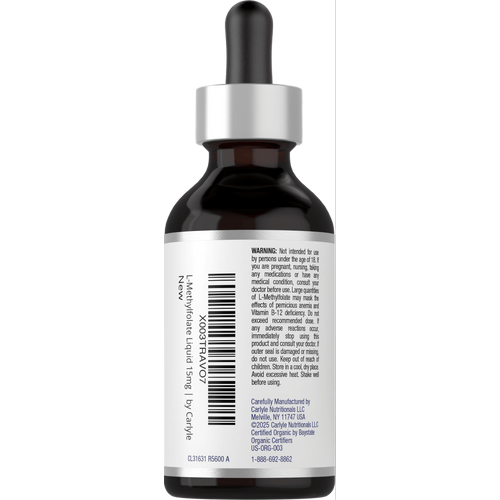 View 3 L Methylfolate Drops 15mg | 2 Fl Oz
