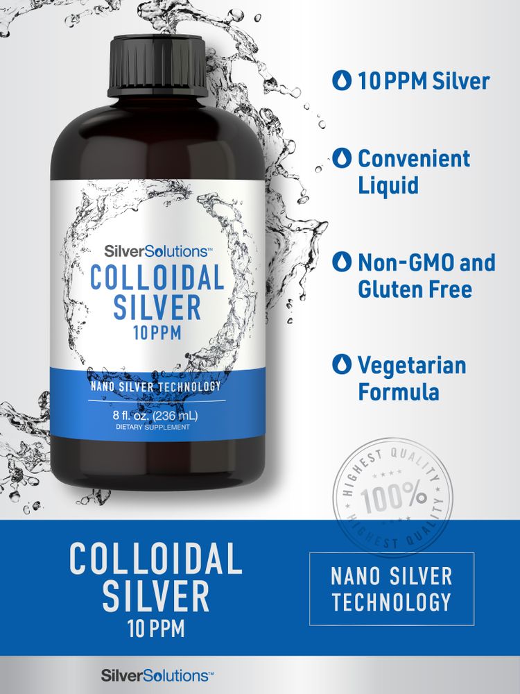 Plata Coloidal | Líquido de 8oz