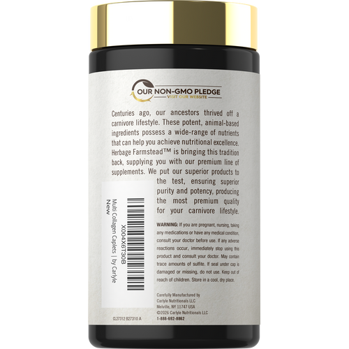 View 3 Multi Collagen Peptides 6000mg | 120 Caplets