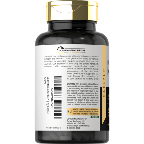 View 3 Multivitamin for Men 50+ | 200 Tablets