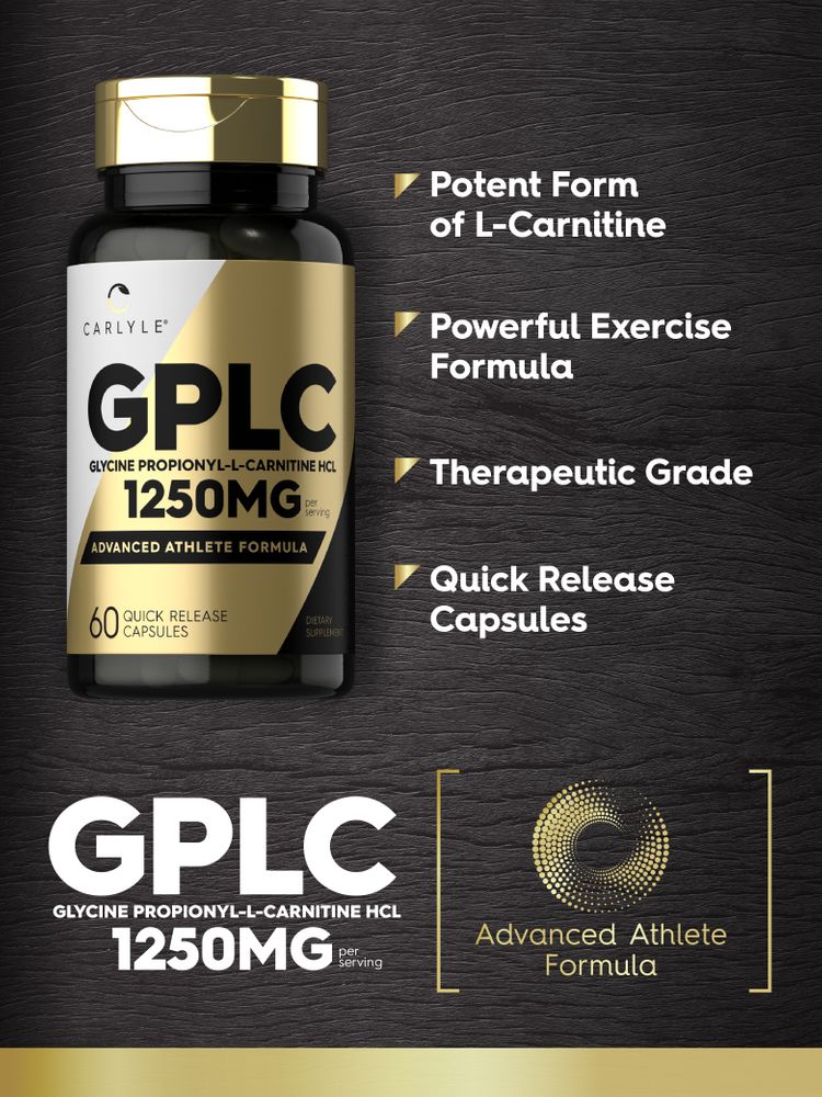 GPLC 1250mg | 60 Capsules