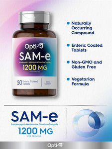 Opti-E Sam-E 1200mg | 50 Tablets