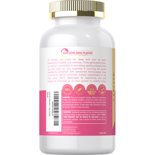 View 3 Hierro para Mujeres 65mg | 300 Tabletas
