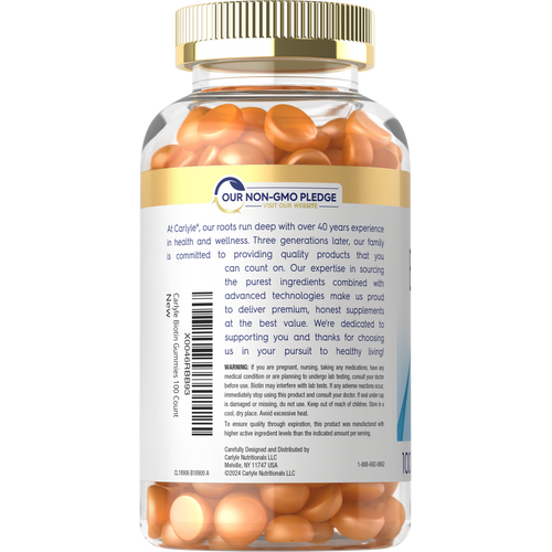 View 3 Biotin 10000mcg per serving | 100 Gummies