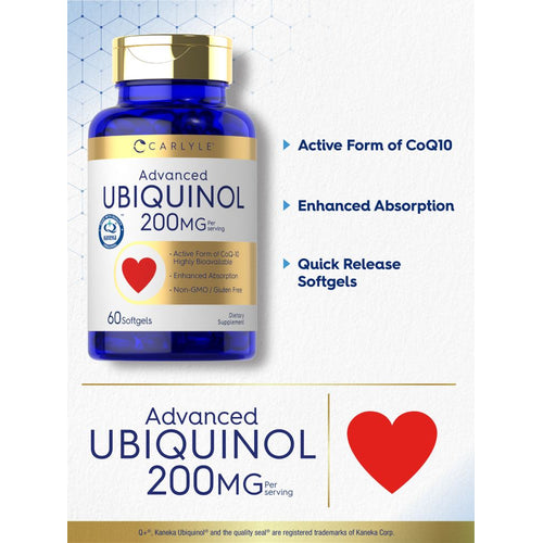 View 3 Ubiquinol 200mg por porção | 60 Cápsulas
