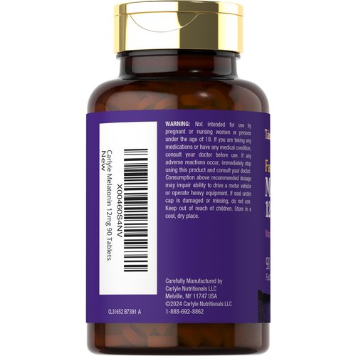 View 3 Melatonin 12mg | 90 Tablets