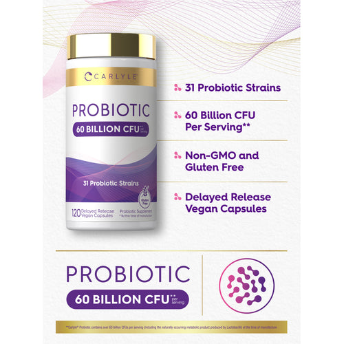 View 4 Probiotics for Women and Men | 60 Billion CFU