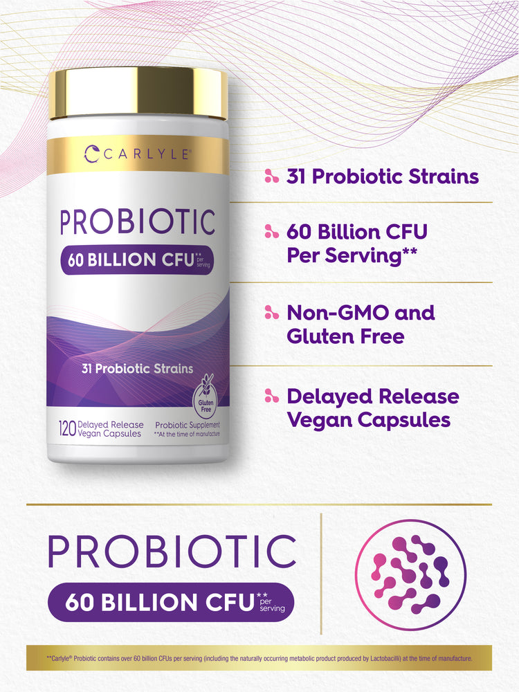 Probiotics for Women and Men | 60 Billion CFU