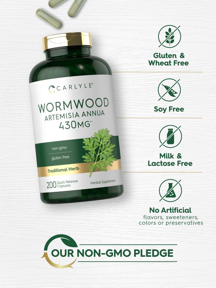 Sweet Wormwood 430mg | 200 Capsules