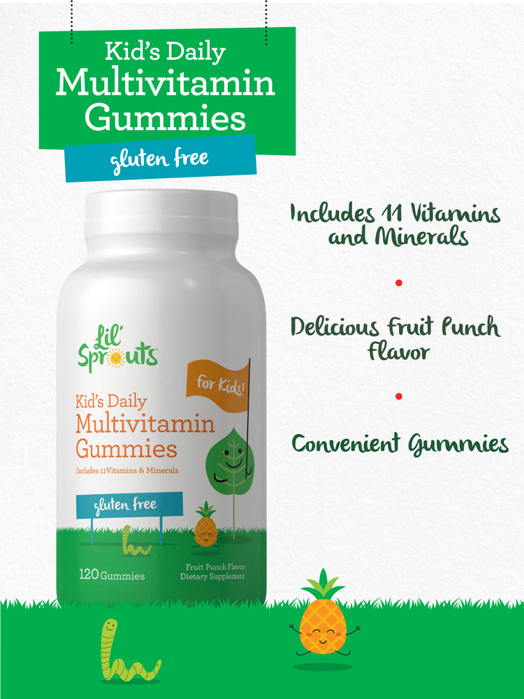 Kid's Daily Multivitamin Gummies | Fruit Punch Flavor