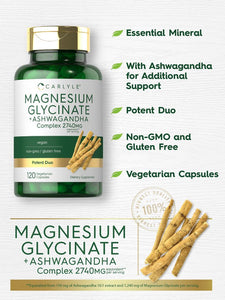 Magnesium Glycinate Complex | 120 Capsules