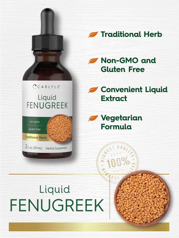 Extrait de Fenugrec | 2 oz Liquide