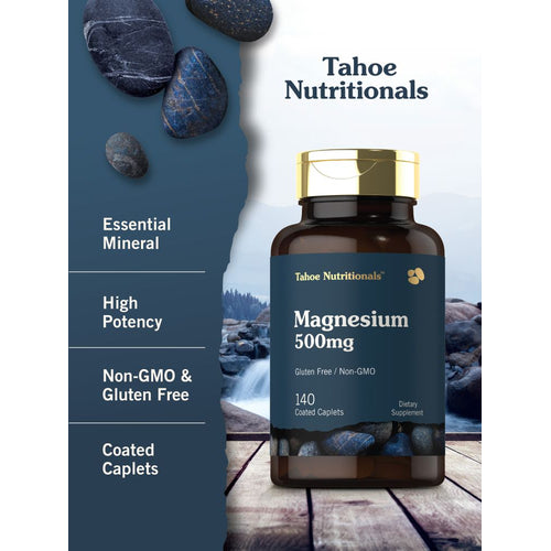View 4 Magnesium 500mg per serving | 140 Caplets