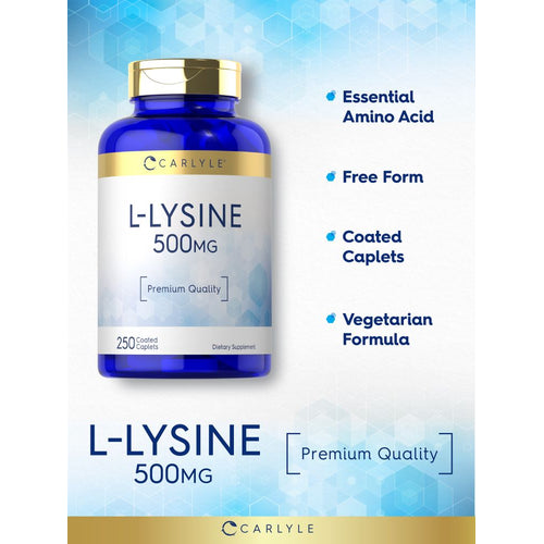 View 4 L-Lisina 500mg | 250 Comprimidos