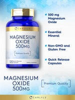 Load image into Gallery viewer, Magnesium Oxide 500mg | 120 Capsules
