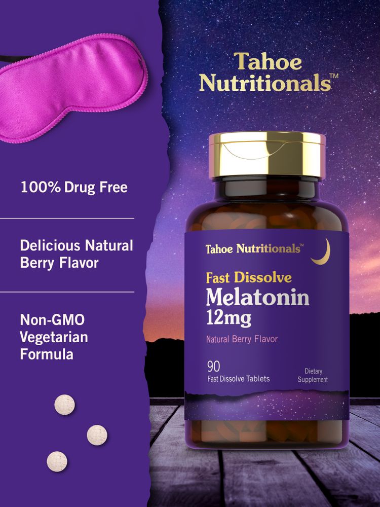 Melatonin 12mg | 90 Tablets