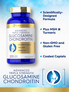 Glucosamine Chondroitin Complex 4050mg | 200 Caplets