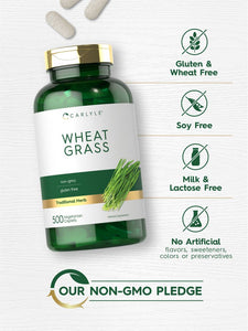 Wheat Grass | 500 Caplets