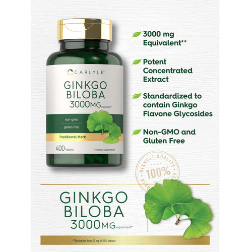 View 4 Ginkgo Biloba | 400 Tabletten