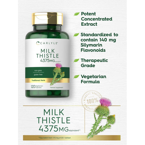 View 4 Milk Thistle | 120 Capsules