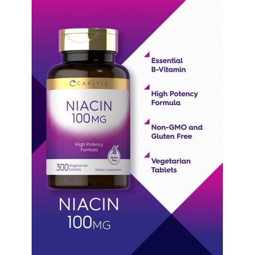 View 4 Niacin 100mg | 300 Tablets