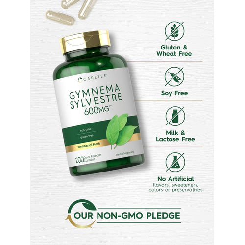 View 4 Gymnema Sylvestre Leaf Extract | 200 Capsules