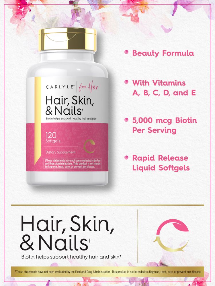 Hair Skin and Nails | 120 Softgels