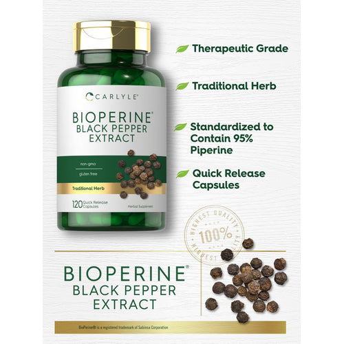 View 4 Bioperine 10mg | 120 Capsules