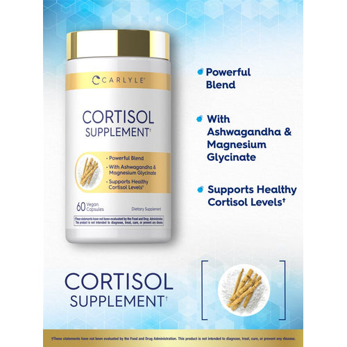 View 4 Cortisol Supplement | 60 Vegan Capsules