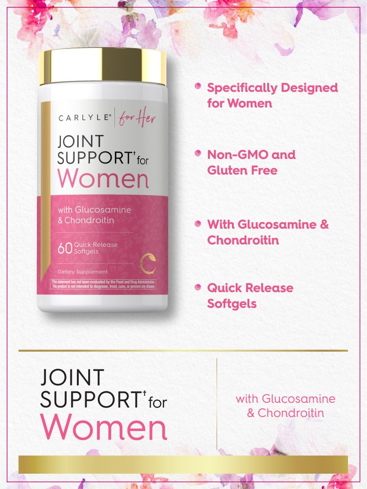 Soutien Articulaire pour Femmes | 60 Gélules
