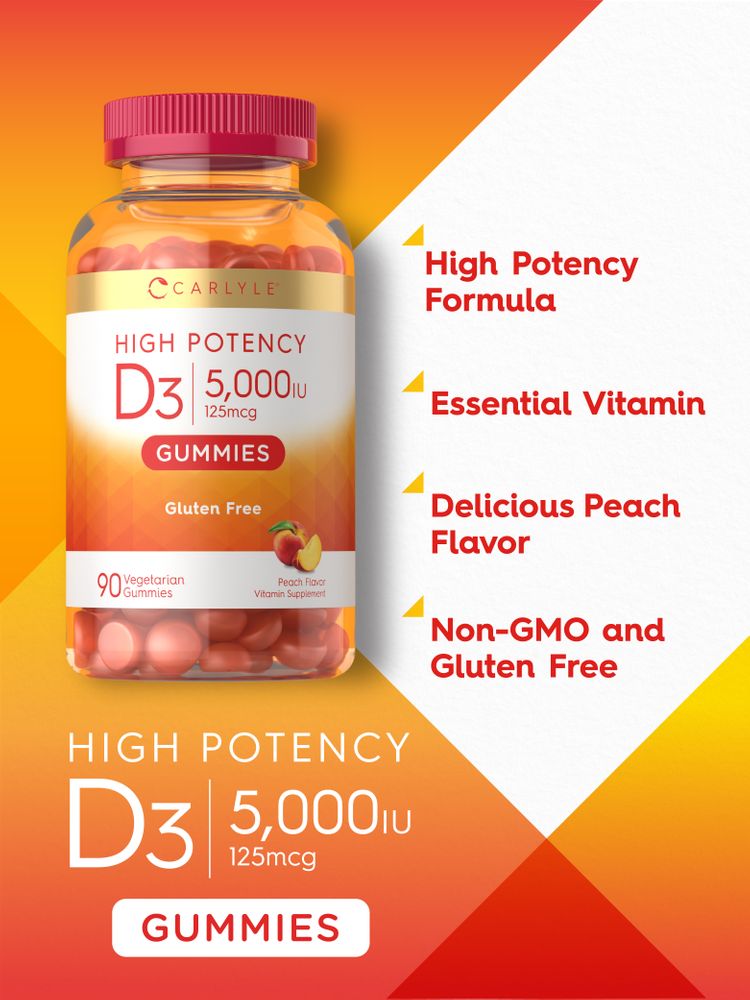 Vitamin D-3 | 90 Gummies