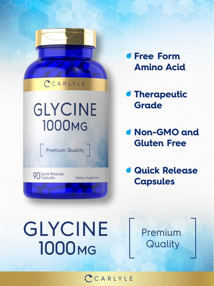 Glycine 1000mg | 90 Capsules