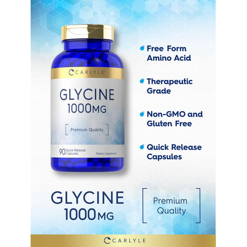 View 4 Glycine 1000mg | 90 Capsules