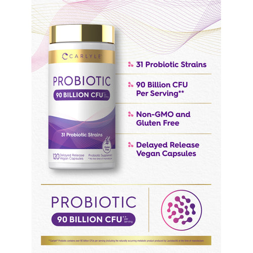 View 4 Probiotics 90 Billion CFU | 120 Capsules