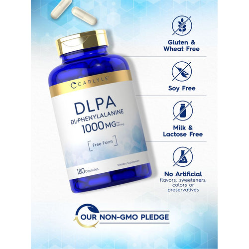 View 4 DL-Phenylalanine 1000mg per serving | 180 Capsules