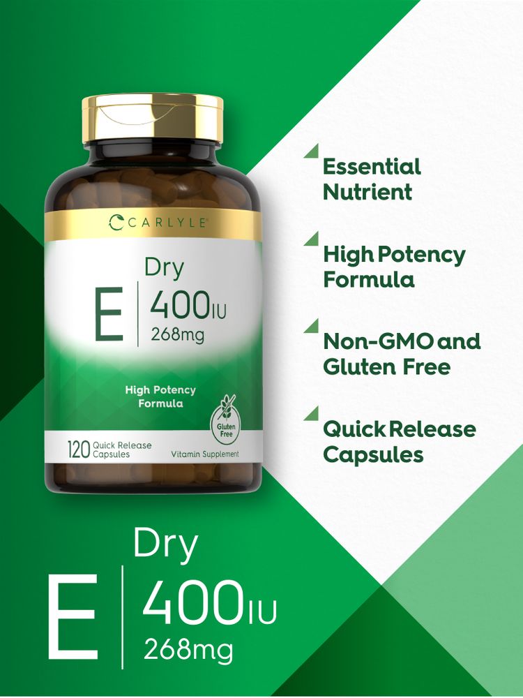 Vitamin E 400 IU | 120 Capsules