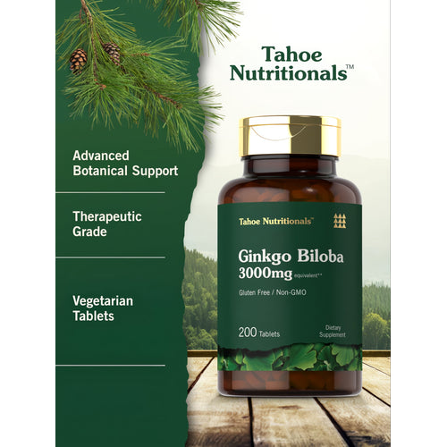 View 4 Ginkgo Biloba | 200 Tabletas