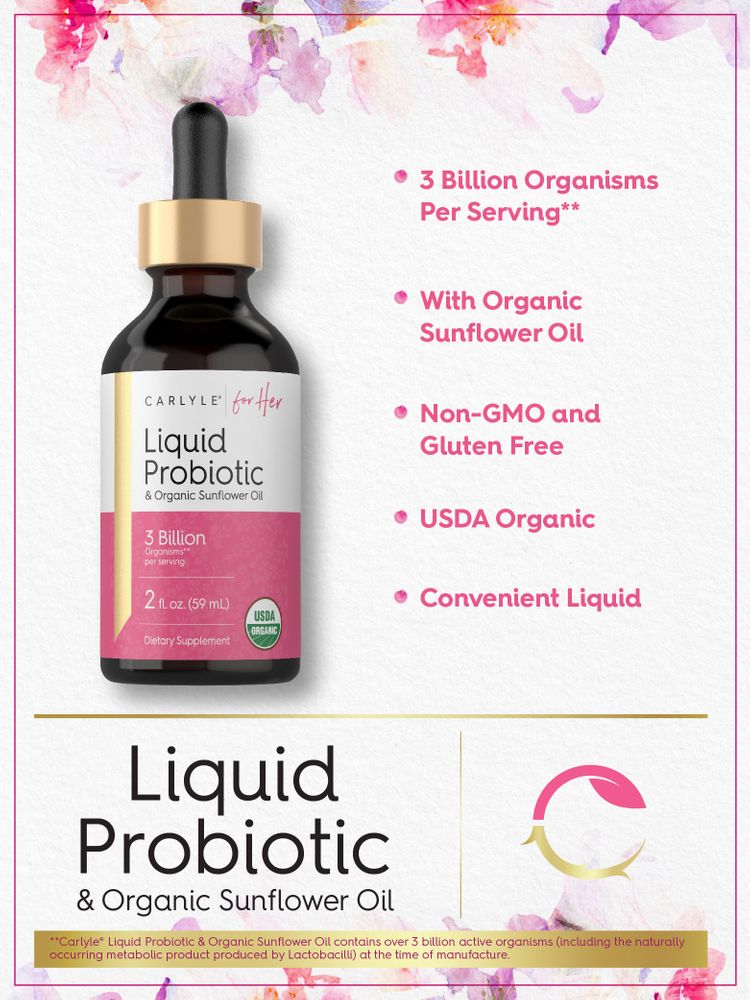 Probiotique pour Femmes | 2oz Liquide