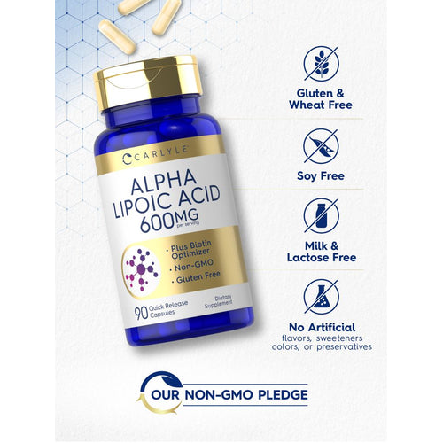 View 4 Alpha Lipoic Acid 600mg per serving | 90 Capsules
