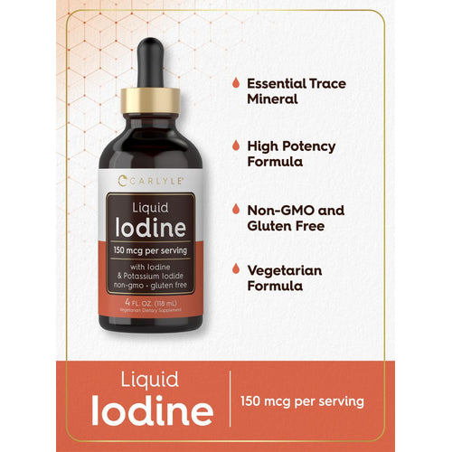 View 4 Iodine 150mcg | 4oz Liquid Drops