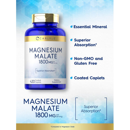 View 4 Magnesium Malat 1800 mg pro Portion | 420 Tabletten